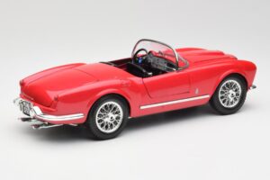 Lancia Aurelia B24 Spider Röd Bburago 1:18 3010 Metall — bild 3 av 8