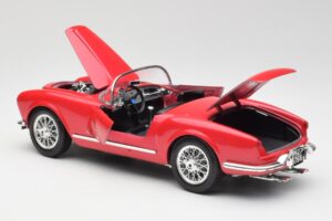 Lancia Aurelia B24 Spider Röd Bburago 1:18 3010 Metall — bild 5 av 8