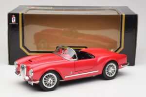 Lancia Aurelia B24 Spider Röd Bburago 1:18 3010 Metall — bild 8 av 8