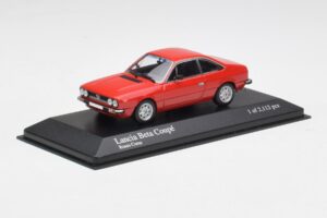Lancia Beta Coupe Röd Minichamps 1:43 400125720 Metall — bild 2 av 3