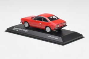 Lancia Beta Coupe Röd Minichamps 1:43 400125720 Metall — bild 3 av 3