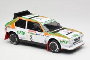 Lancia Delta S4 #8 D. Cerrato / G. Cerri Rally San Remo 1986 IXO 1:18 18RMC133 Metall — bild 4 av 6
