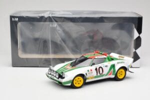 Lancia Stratos #10 S. Munari / S. Maiga Winners Rally Monte Carlo 1976 Minichamps 1:18 155761710 Metall — bild 6 av 6