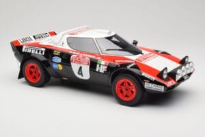 Lancia Stratos HF Gr.4 Svart #0 M. Alen / I. Kivimäki Rally San Remo 1978 Otto 1:12 G088 Resin — bild 4 av 6