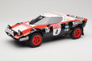 Lancia Stratos HF Gr.4 Svart #0 M. Alen / I. Kivimäki Rally San Remo 1978 Otto 1:12 G088 Resin