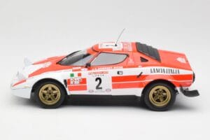 Lancia Stratos HF #2 J-B. Andruet / Biche Winners Tour de Corse 1974 Minichamps 1:18 155741702 Metall — bild 3 av 6