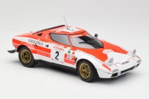 Lancia Stratos HF #2 J-B. Andruet / Biche Winners Tour de Corse 1974 Minichamps 1:18 155741702 Metall — bild 4 av 6