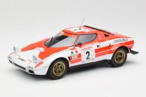 Lancia Stratos HF #2 J-B. Andruet / Biche Winners Tour de Corse 1974 Minichamps 1:18 155741702 Metall
