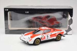 Lancia Stratos HF #2 J-B. Andruet / Biche Winners Tour de Corse 1974 Minichamps 1:18 155741702 Metall — bild 6 av 6