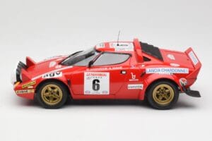 Lancia Stratos HF #6 B. Darniche / A. Mahé Winners Tour de France Automobile 1975 Minichamps 1:18 155751706 Metall — bild 3 av 6