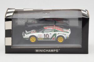 Lancia Stratos #10 Team Alitalia S. Munari / S. Maiga Rally Monte Carlo 1976 Minichamps 1:43 430761210 Metall — bild 4 av 4