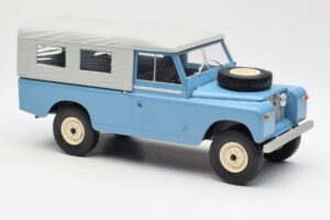 Land Rover Series II 109 Pick Up Closed Blå MCG 1:18 MCG18094 Metall — bild 4 av 6