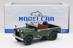 Land Rover 88 Series 1 Open Top Mörkgrön MCG 1:18 MCG18367 Metall — bild 6 av 6