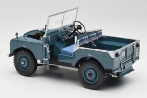 Land Rover 88 Series I Ljusblå Minichamps 1:18 150168907 Metall — bild 5 av 8