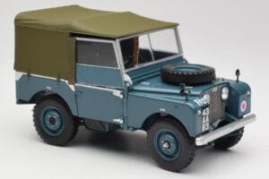 Land Rover 88 Series I Ljusblå Minichamps 1:18 150168907 Metall — bild 6 av 8