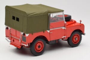 Land Rover 88 Series I Röd Minichamps 1:18 150168910 Metall — bild 3 av 8