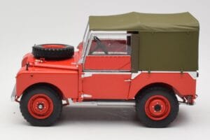 Land Rover 88 Series I Röd Minichamps 1:18 150168910 Metall — bild 4 av 8