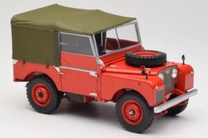 Land Rover 88 Series I Röd Minichamps 1:18 150168910 Metall — bild 6 av 8