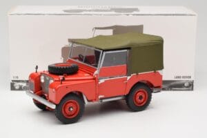 Land Rover 88 Series I Röd Minichamps 1:18 150168910 Metall — bild 8 av 8