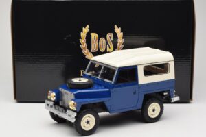 Land Rover Lightweight Series III Mörkblå BoS Models 1:18 BOS382 Resin — bild 6 av 6
