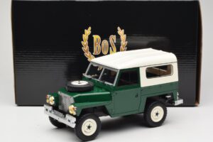 Land Rover Lightweight Series III Hard Top Mörkgrön BoS Models 1:18 BOS355 Resin — bild 6 av 6