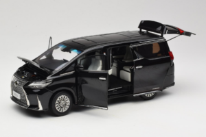 Lexus LM300h Svart Kyosho 1:18 08963BK Metall — bild 2 av 8