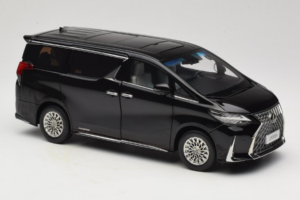 Lexus LM300h Svart Kyosho 1:18 08963BK Metall — bild 6 av 8