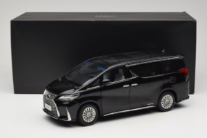 Lexus LM300h Svart Kyosho 1:18 08963BK Metall — bild 8 av 8