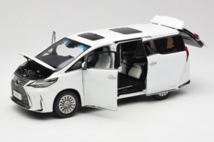Lexus LM300h White Pearl Kyosho 1:18 08963WP Metall — bild 2 av 8