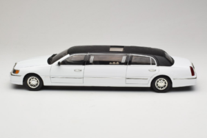 Lincoln Limousine Vit Sun Star 1:18 1260 Metall — bild 4 av 8