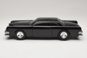 Lincoln Continental Mark III The Barris Car Filmwagen Auto World 1:18 AWSS120 Metall — bild 4 av 8