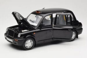 London Taxi TX1 Svart Sun Star 1:18 1120 Metall — bild 2 av 8