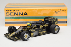 Lotus 97T Renault #12 A. Senna Team Lotus 1985 Minichamps 1:18 540851812 Metall — bild 7 av 7