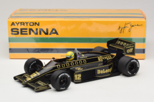 Lotus 98T Renault #12 A. Senna Team Lotus 1986 Minichamps 1:18 540861812 Metall — bild 7 av 7