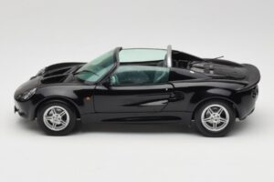Lotus Elise S1 Roadster Svart Chrono 1:18 CH001 Metall — bild 4 av 8