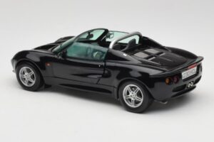 Lotus Elise S1 Roadster Svart Chrono 1:18 CH001 Metall — bild 7 av 8