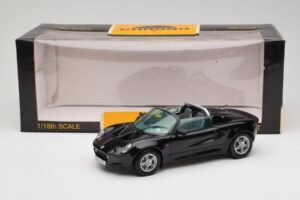 Lotus Elise S1 Roadster Svart Chrono 1:18 CH001 Metall — bild 8 av 8