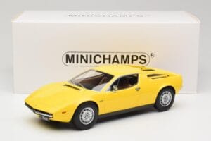 Maserati Merak Gul Minichamps 1:18 107123760 Resin — bild 6 av 6