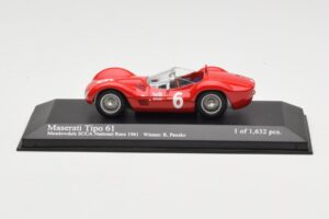 Maserati Tipo 61 #6 R. Penske SCCA National Race Meadowdale 1961 Minichamps 1:43 400611206 Metall