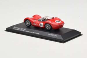 Maserati Tipo 61 #98 C. Shelby Times Mirror Grand Prix Riverside 1960 Minichamps 1:43 400601298 Metall — bild 3 av 4