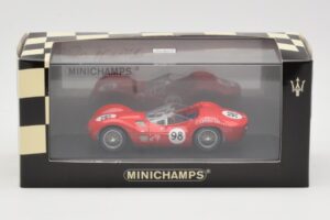 Maserati Tipo 61 #98 C. Shelby Times Mirror Grand Prix Riverside 1960 Minichamps 1:43 400601298 Metall — bild 4 av 4