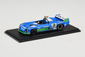Matra MS670C #7 H. Pescarolo / G. Larrousse Matra-Simca 24 Hours of Le Mans Winner 1974 Spark 1:43 43LM74 Resin — bild 2 av 4