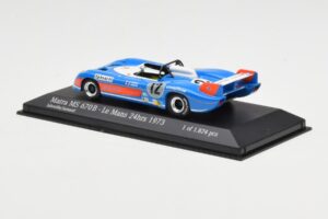Matra Simca MS670B #12 J-P. Beltoise / J-P. Jabouille / J-P. Jaussaud 24 Hours of Le Mans 1973 Minichamps 1:43 430731112 Meta — bild 3 av 4