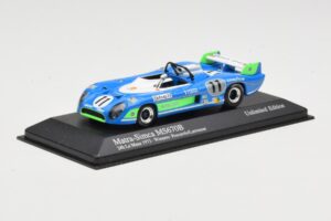 Matra Simca MS670B #7 H. Pescarolo / G. Larrousse 24 Hours of Le Mans Winner 1973 Minichamps 1:43 430731111 Metall — bild 2 av 4