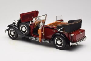 Maybach DS8 Zeppelin Röd Anson 1:18 30413 Metall — bild 5 av 8