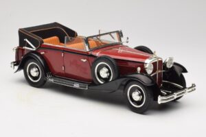 Maybach DS8 Zeppelin Röd Anson 1:18 30413 Metall — bild 6 av 8