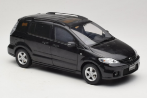 Mazda 5 Svart Paudi 1:18 2169BK Metall — bild 6 av 8
