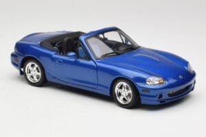 Mazda MX-5 NA 10th Anniversary Blue Metallic Gate 1:18 01071 Metall — bild 6 av 8