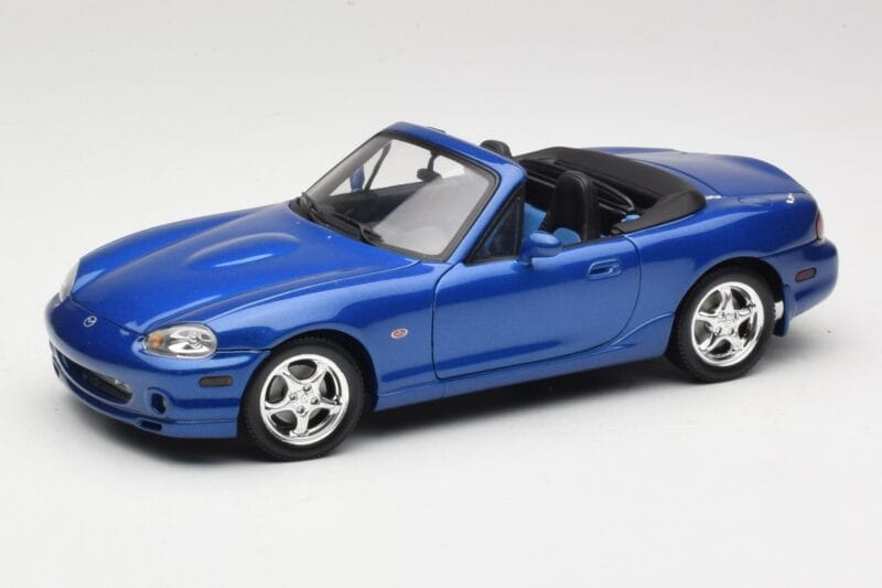 Mazda MX-5 NA 10th Anniversary Blue Metallic Gate 1:18 01071 Metall