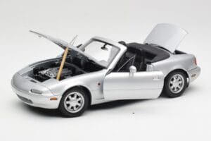 Mazda MX-5 Miata NA Highlight Silver Gate 1:18 1015 Metall — bild 2 av 8